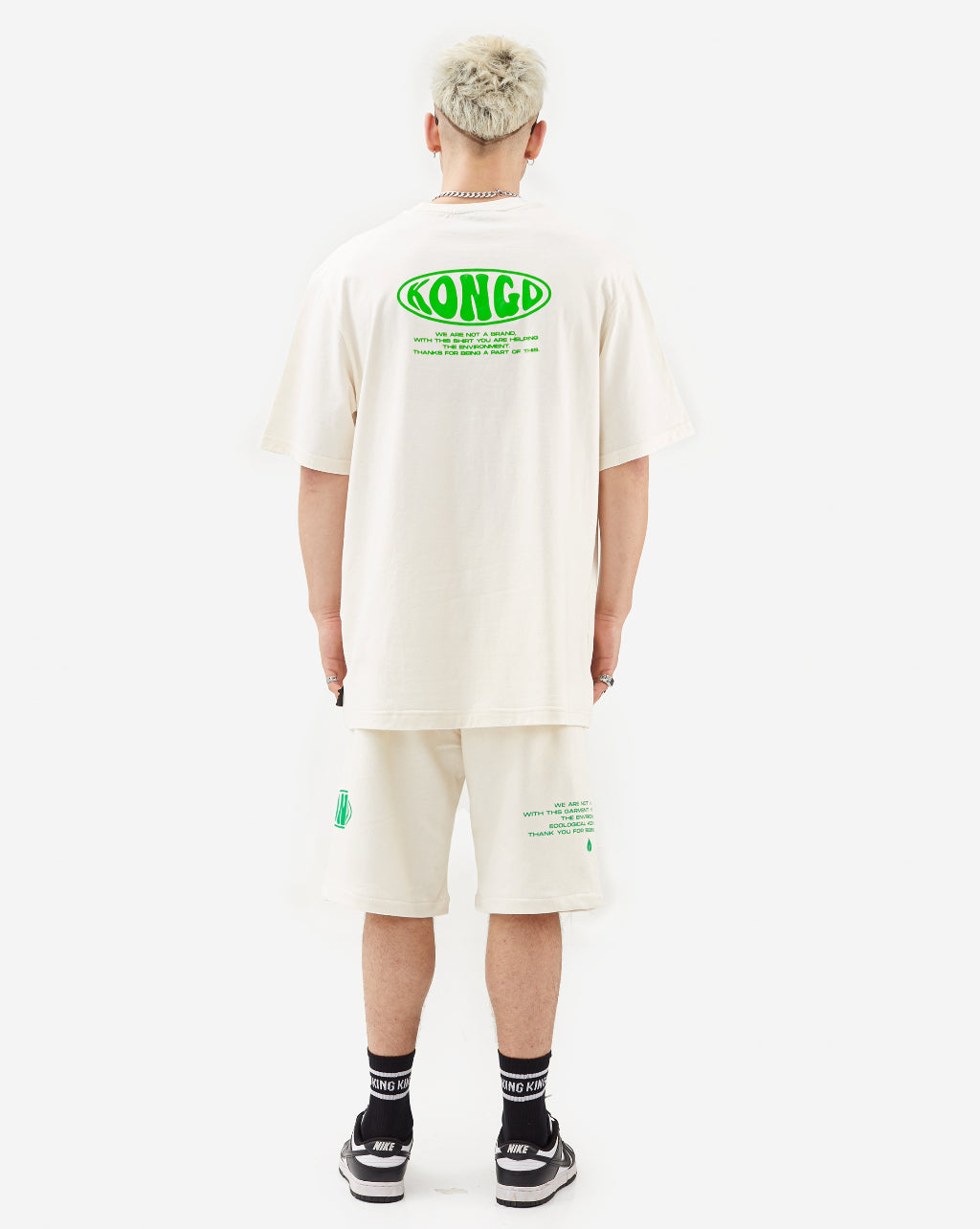 100% Cotton Round Neck Oversized EcoKongo T-Shirt- Gender Neutral
