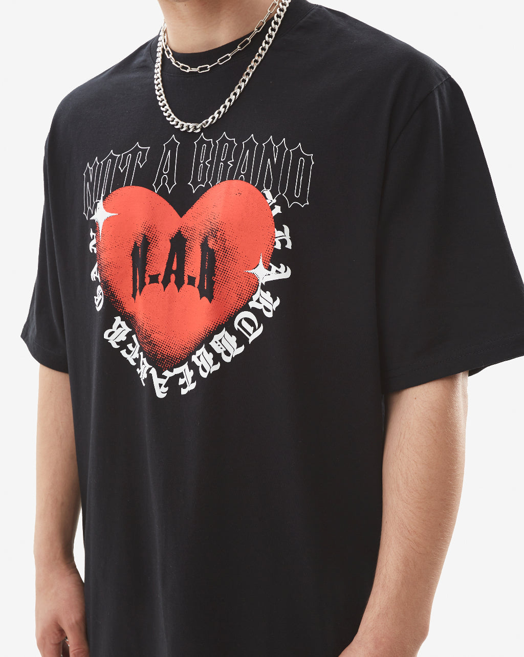 100% Cotton Round Neck Oversized HeartBreaker T-Shirt- Gender Neutral