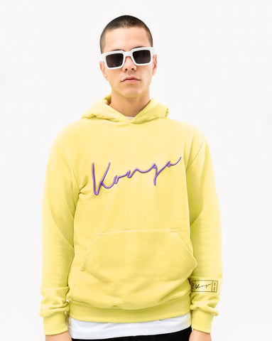 Hoodie Essential Yellow - KING OF THE KONGO