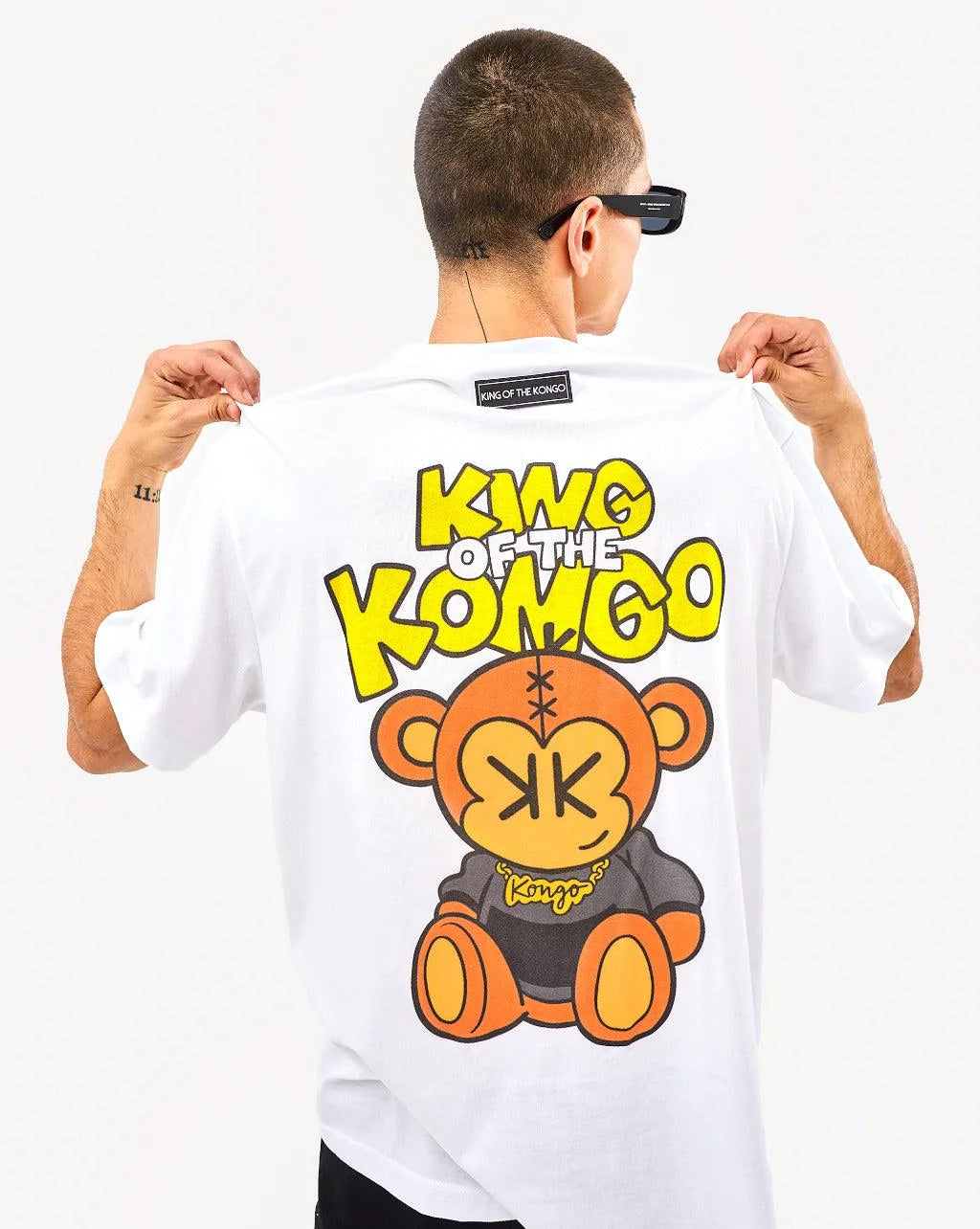 Oversize T-shirt Monkey Chain - KING OF THE KONGO